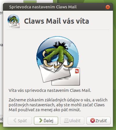 Claws Mail - e-mailový klient