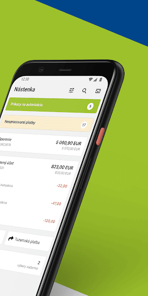 Fio Smartbanking SK - správa účtu vo Fio banke z rozhrania smartfónu