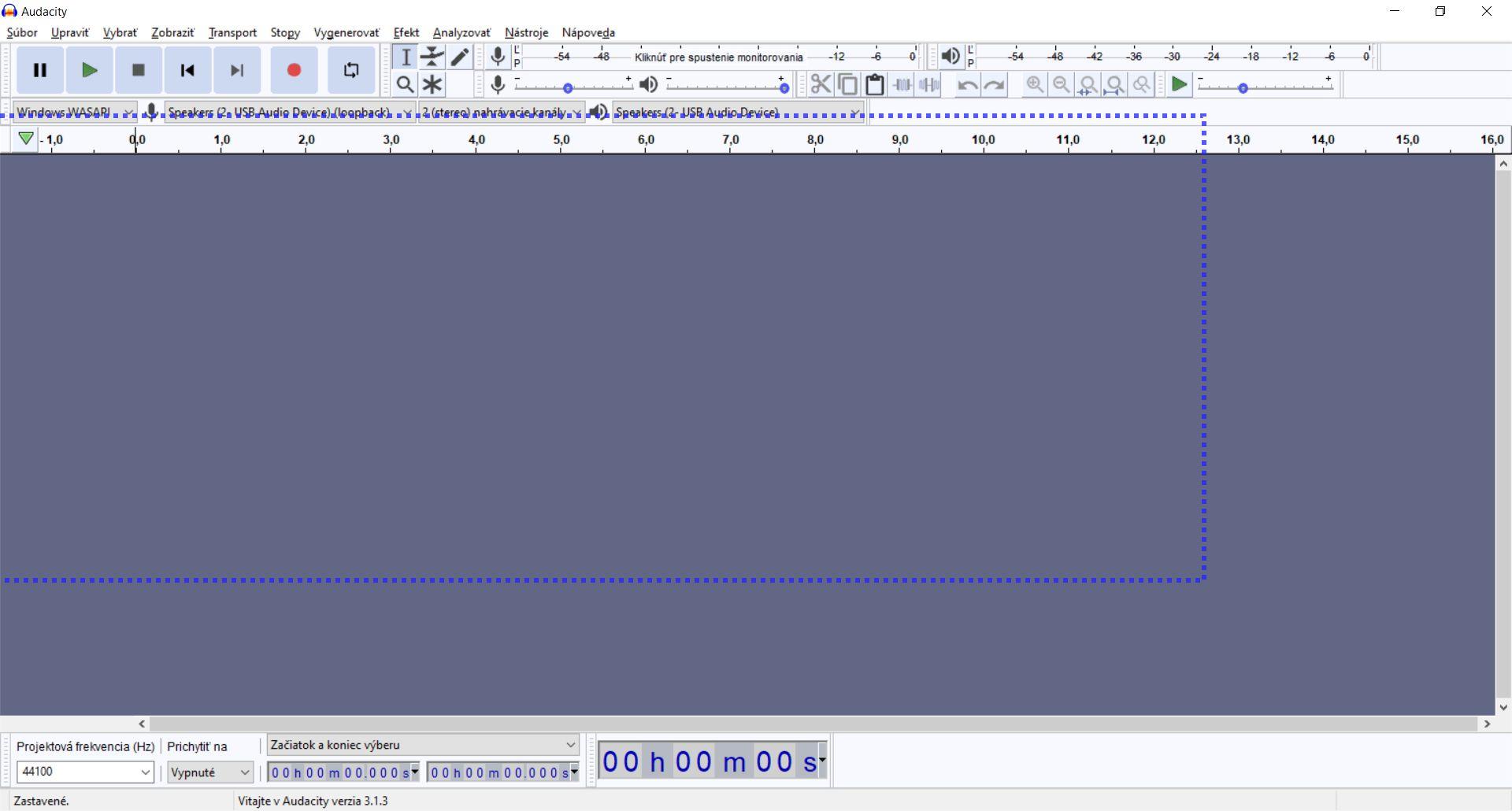 Audacity - kvalitný zadarmo dostupný digitálny audio editor